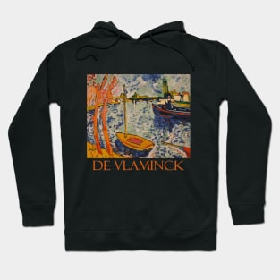 The River Seine at Chatou by Maurice de Vlaminck Hoodie